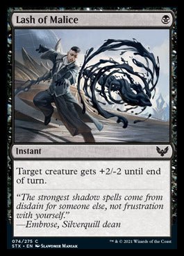 Lash of Malice [Strixhaven: School of Mages] - Card Brawlers