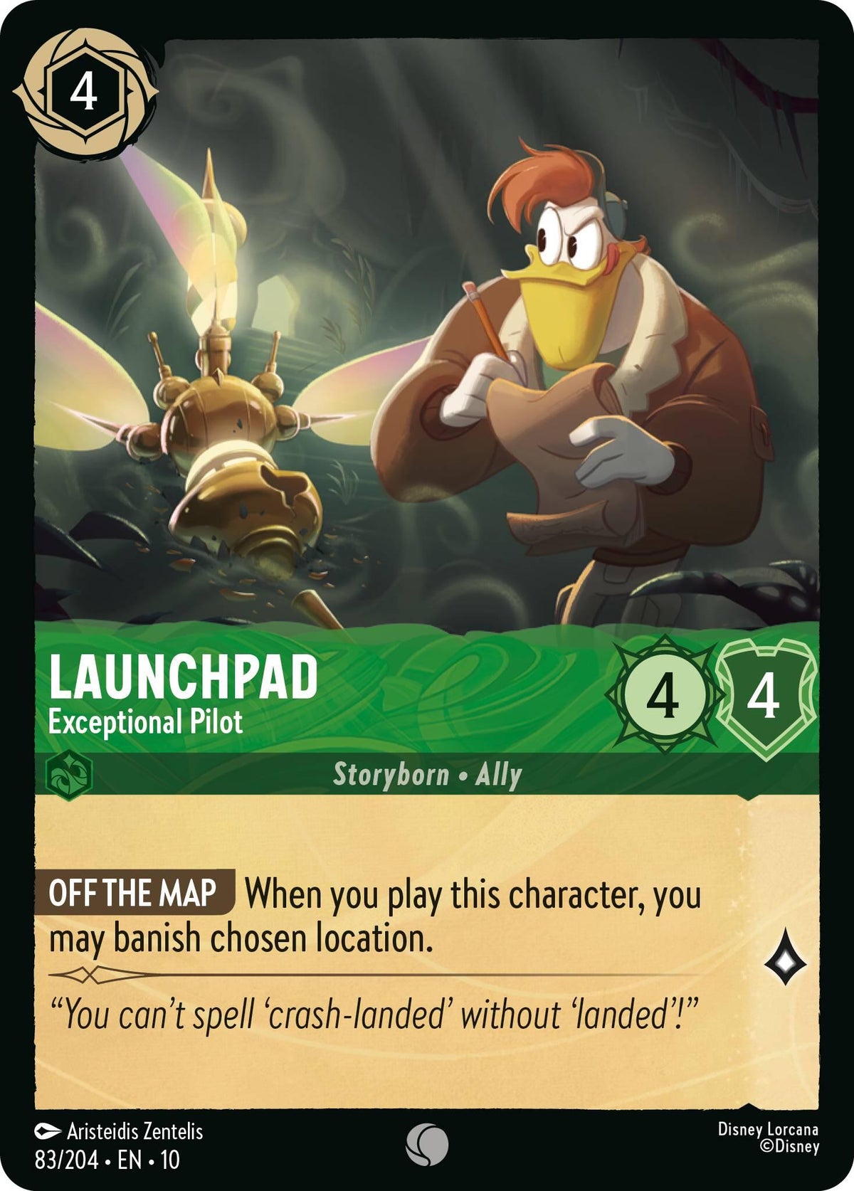 Launchpad - Exceptional Pilot (83/204) [Whispers in the Well] - Card Brawlers