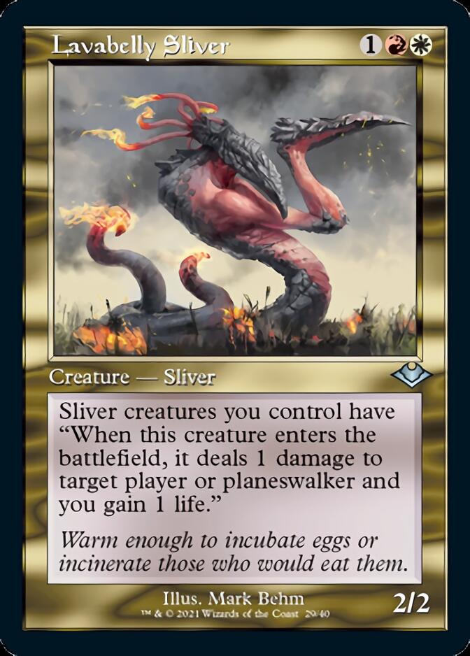 Lavabelly Sliver (Retro) [Modern Horizons] - Card Brawlers
