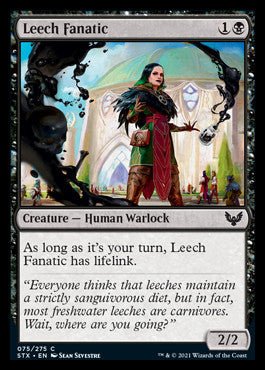 Leech Fanatic [Strixhaven: School of Mages] - Card Brawlers