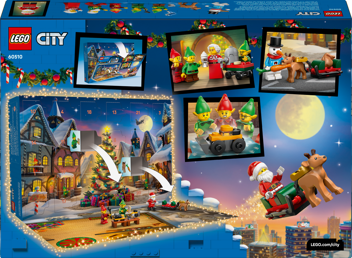 LEGO - City Advent Calendar 2026 - Building Kit - 60510 - Card Brawlers