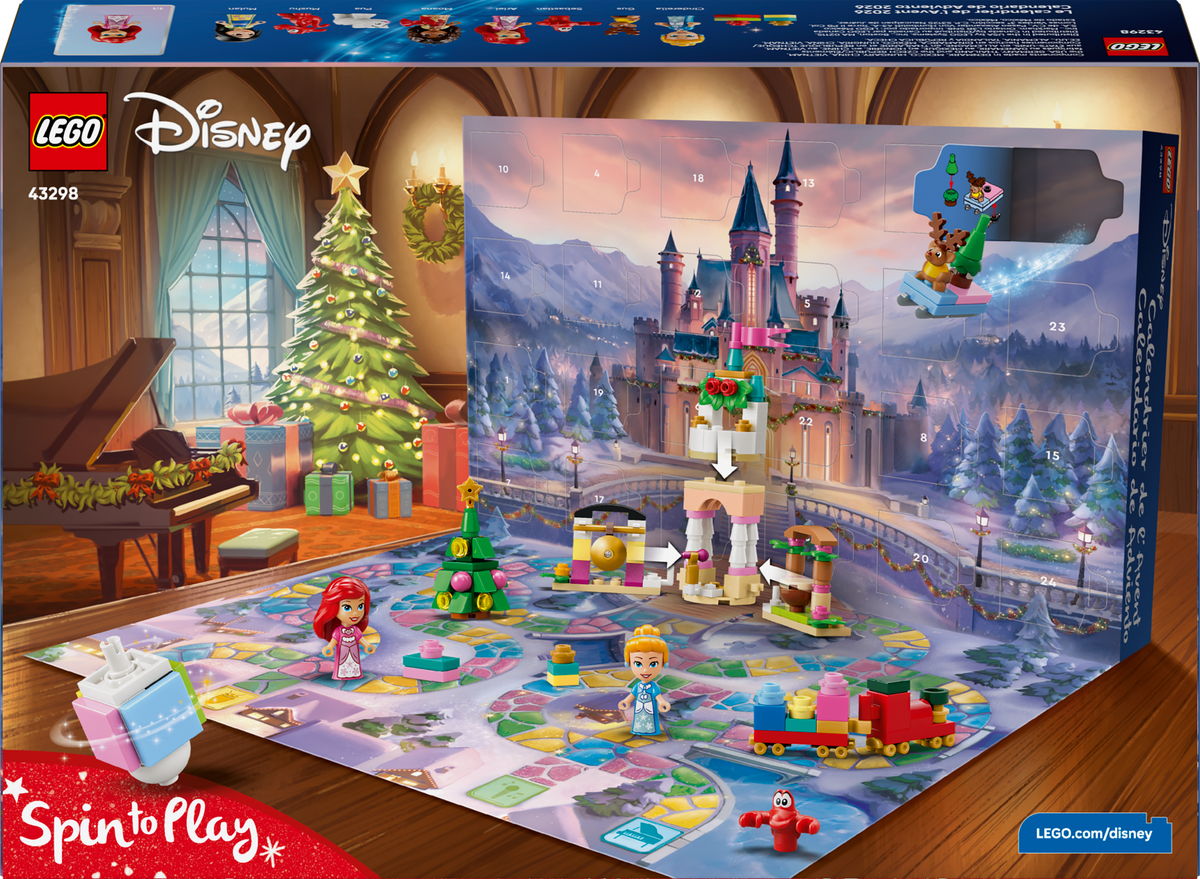 LEGO - Disney Princess Advent Calendar 2026 - Building Kit - 43298 - Card Brawlers