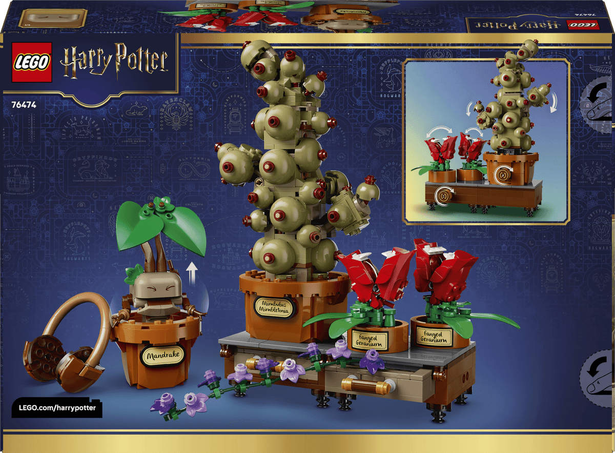 LEGO - Harry Potter - Hogwarts™ Herbology Plants - Building Kit - 76474 - Card Brawlers