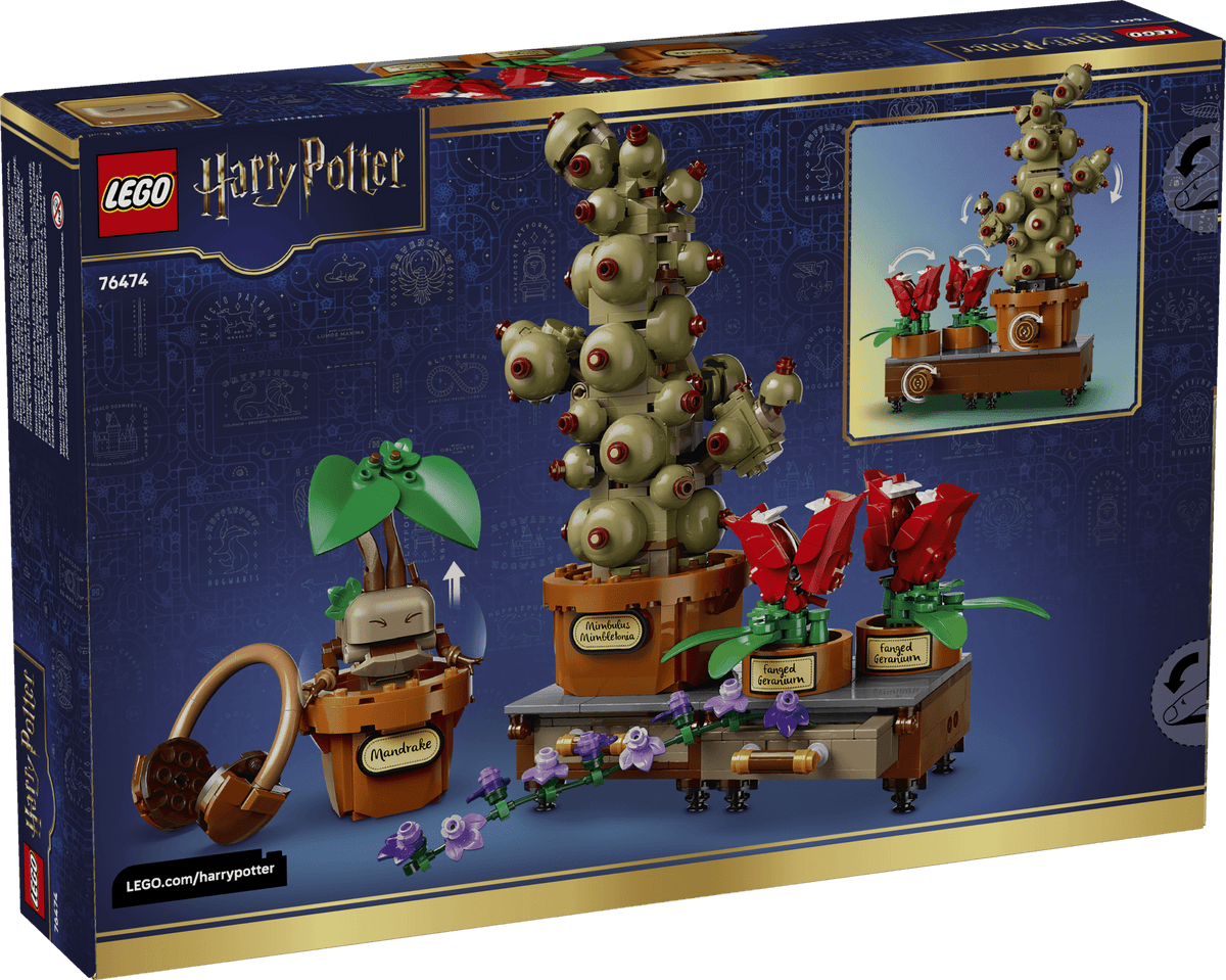 LEGO - Harry Potter - Hogwarts™ Herbology Plants - Building Kit - 76474 - Card Brawlers