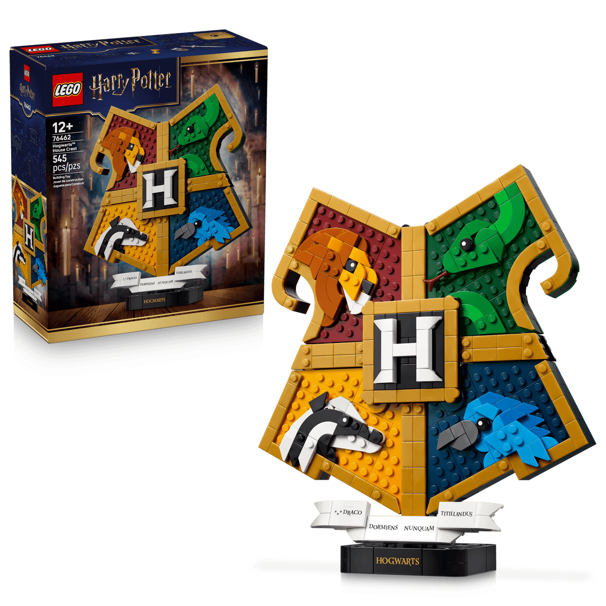 LEGO - Harry Potter - Hogwarts™ House Crest - Building Kit - 76462 - Card Brawlers