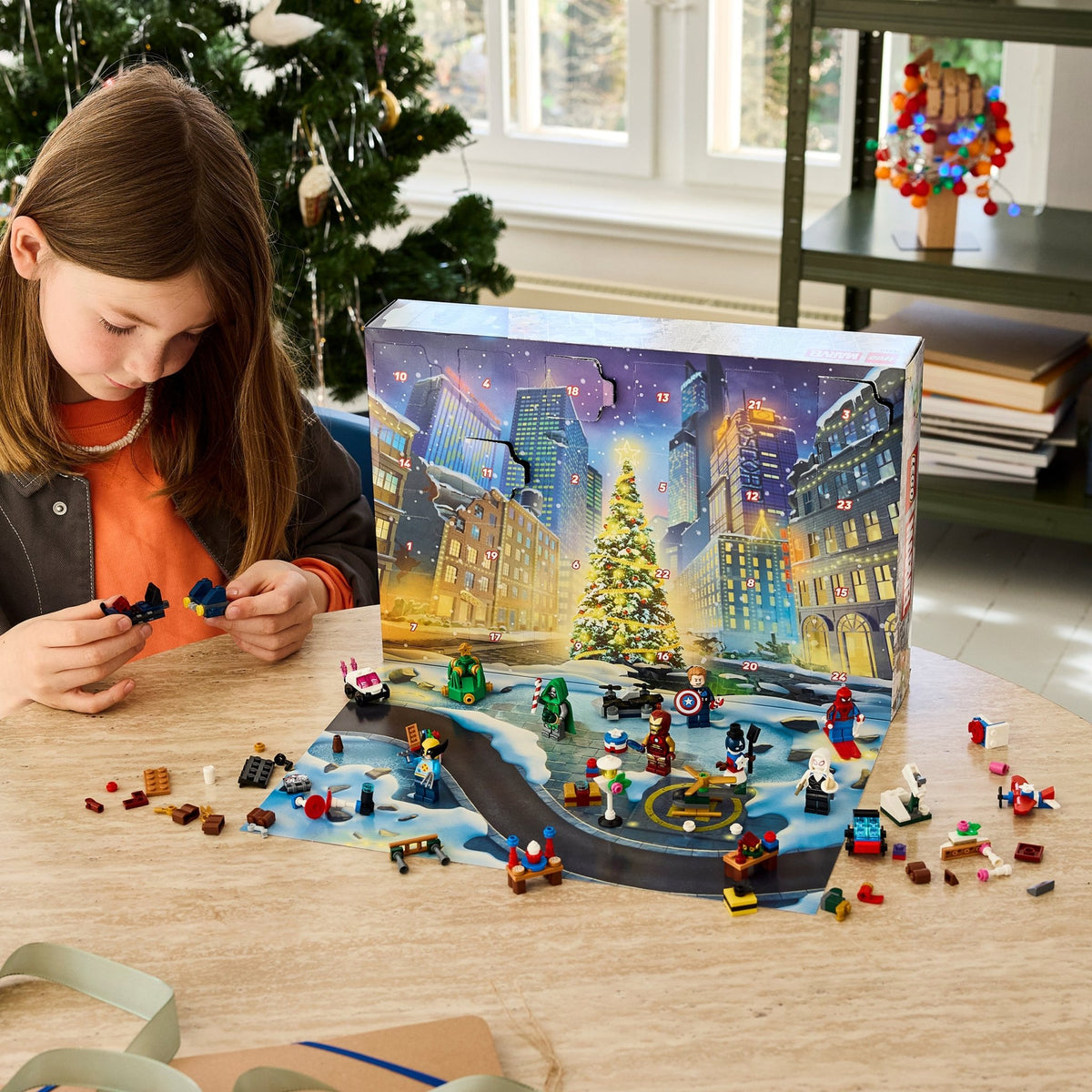 LEGO - Marvel Advent Calendar 2026 - Building Kit - 76340 - Card Brawlers
