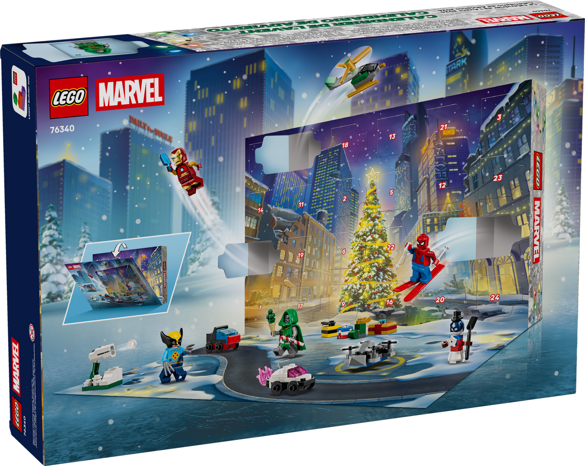 LEGO - Marvel Advent Calendar 2026 - Building Kit - 76340 - Card Brawlers