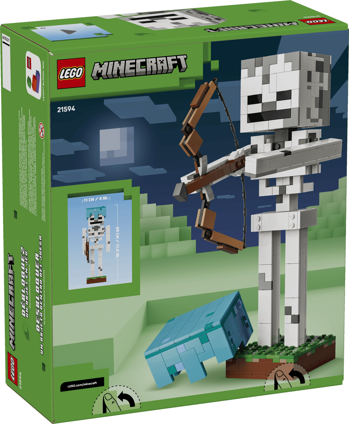 LEGO - Minecraft - The Skeleton - Building Kit - 21594 - Card Brawlers
