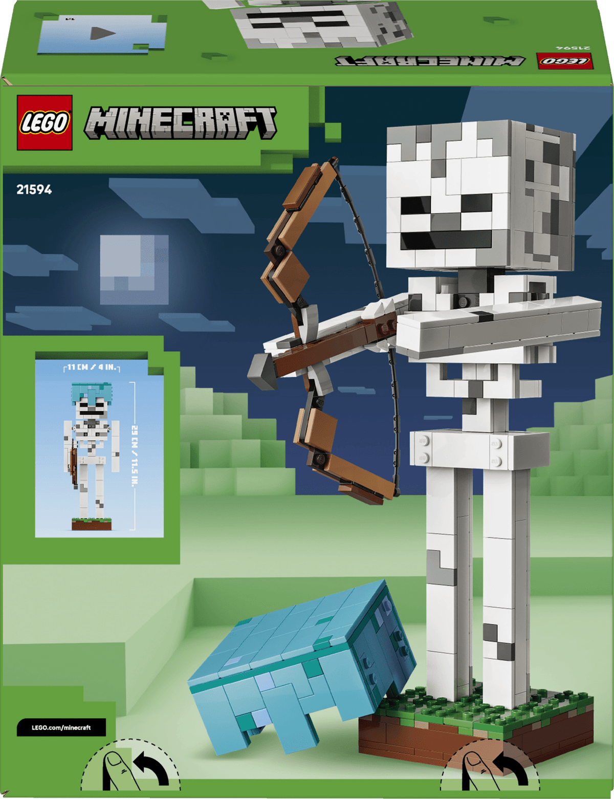 LEGO - Minecraft - The Skeleton - Building Kit - 21594 - Card Brawlers