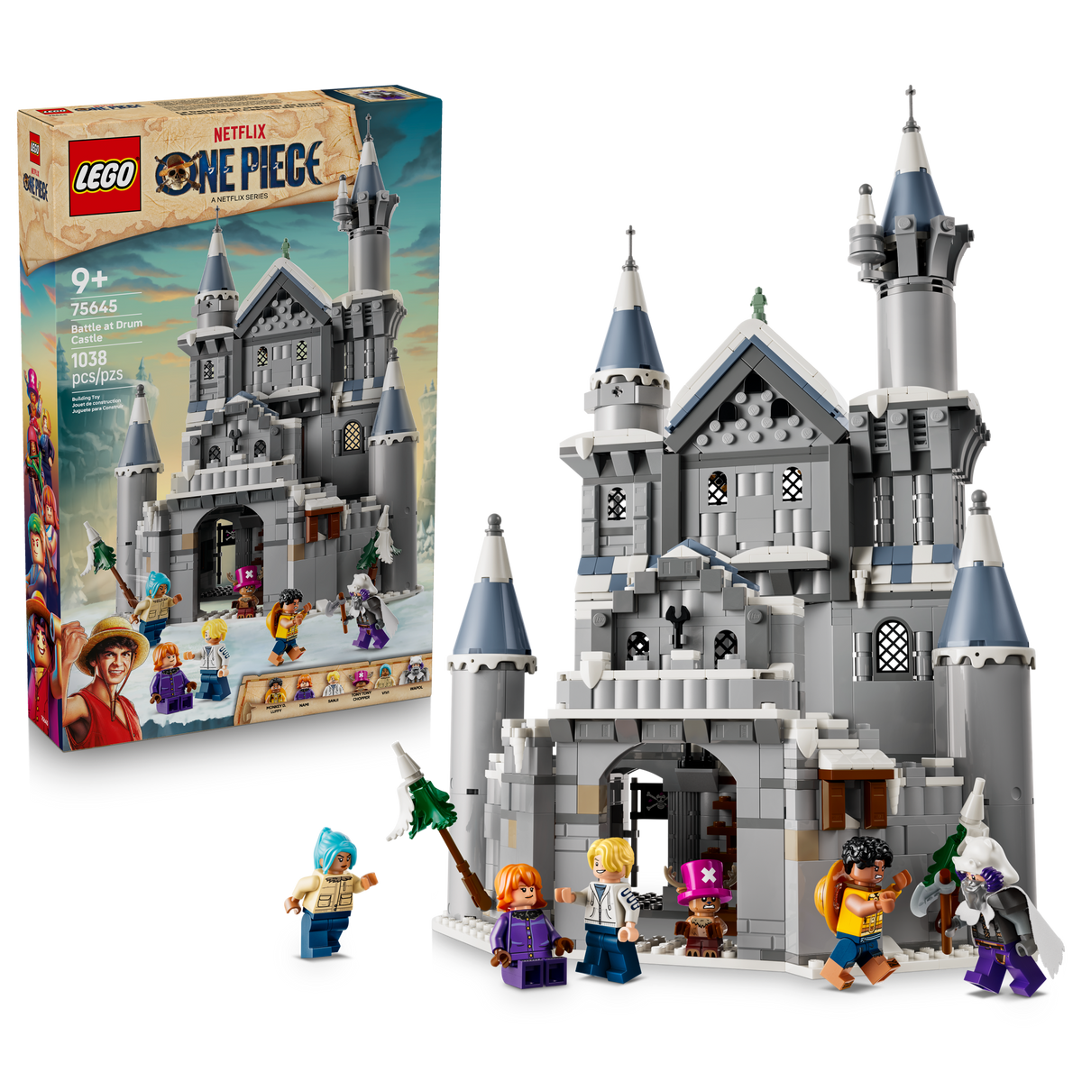 LEGO - ONE PIECE - Battle at Drum Castle - Building Kit - 75645 - Card Brawlers
