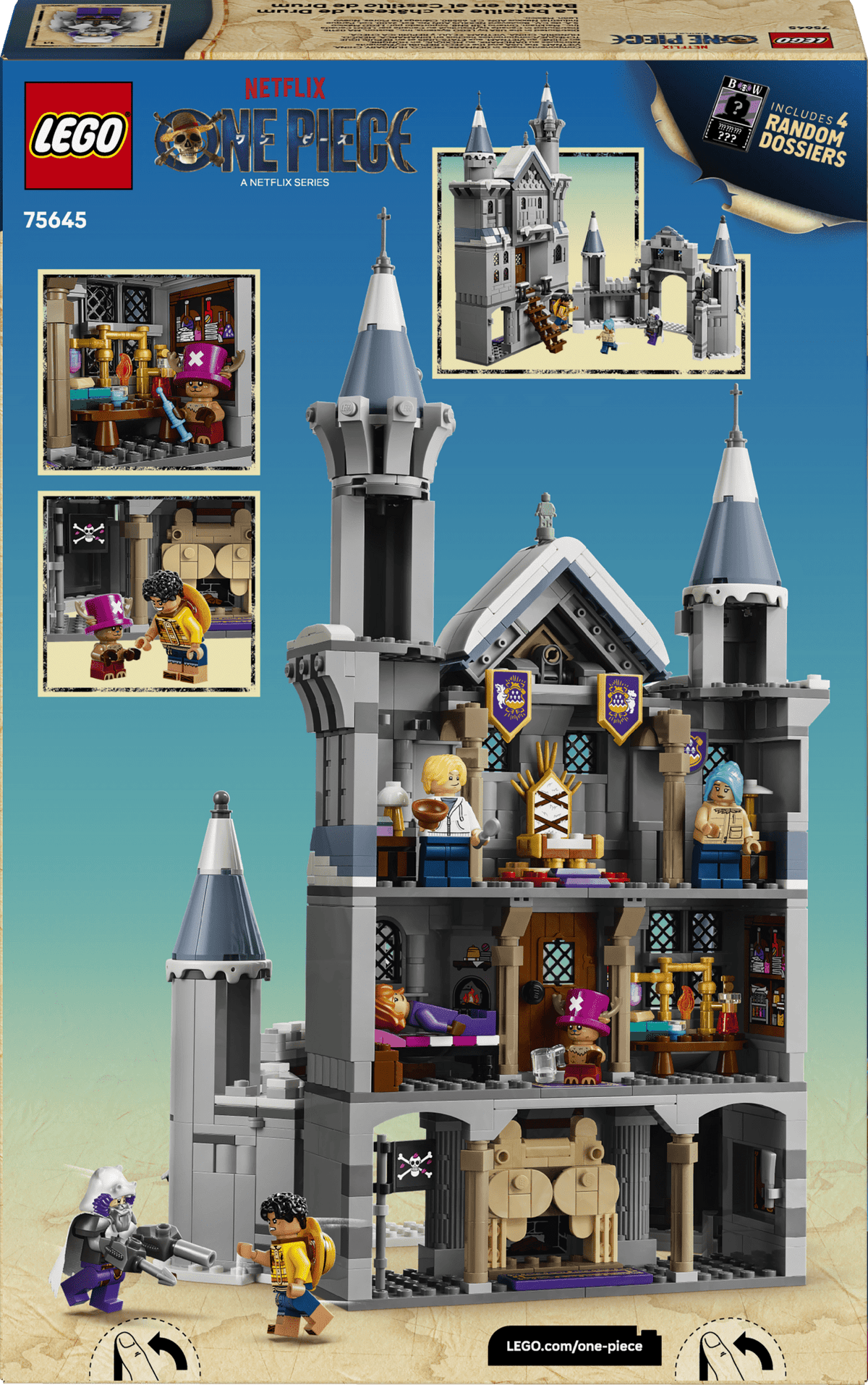 LEGO - ONE PIECE - Battle at Drum Castle - Building Kit - 75645 - Card Brawlers