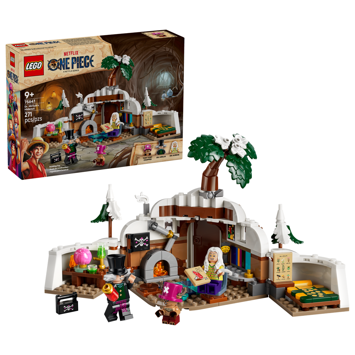 LEGO - ONE PIECE - Dr. Hiriluk’s Hideout - Building Kit - 75641 - Card Brawlers