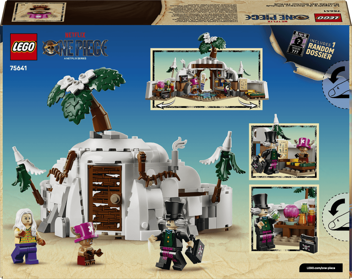 LEGO - ONE PIECE - Dr. Hiriluk’s Hideout - Building Kit - 75641 - Card Brawlers