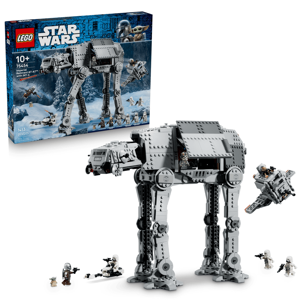 LEGO - Star Wars - Imperial Remnant AT-AT™ with INT-4 – Building Kit - 75454 - Card Brawlers