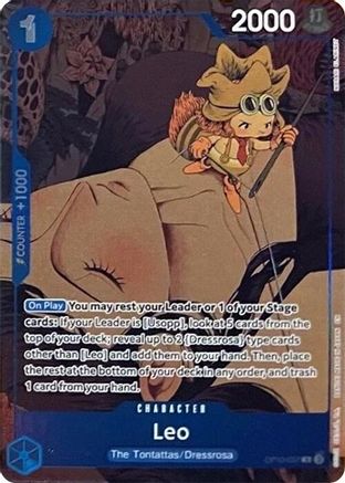 Leo (Premium Card Collection -6 assort vol.1-) (OP10-057) - One Piece Promotion Cards Foil - Card Brawlers