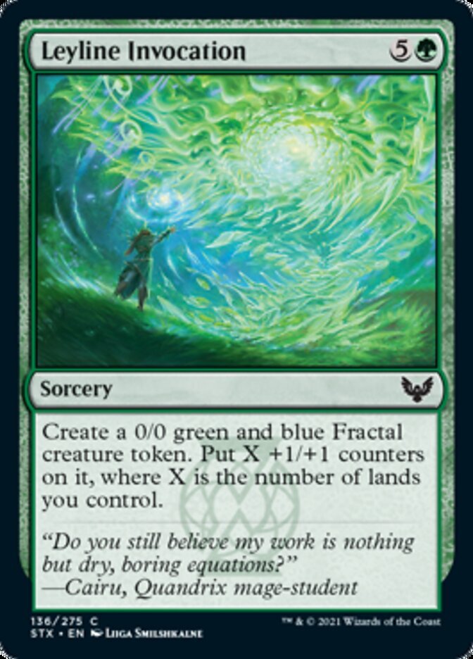 Leyline Invocation [Strixhaven: School of Mages] - Card Brawlers