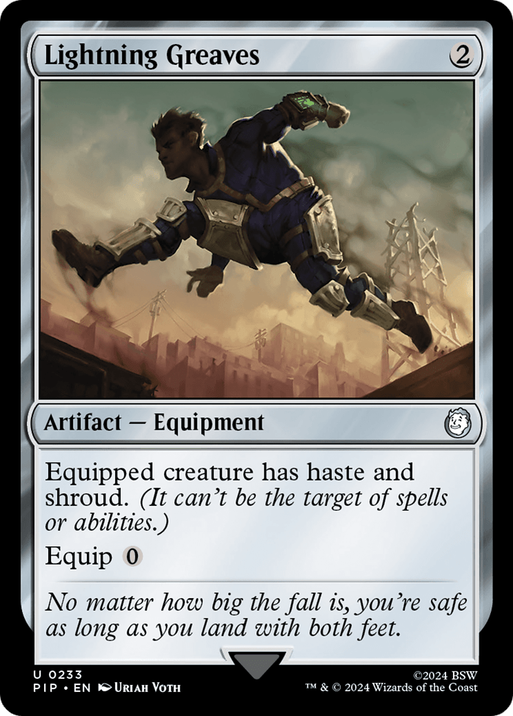 Lightning Greaves [Fallout] - Card Brawlers