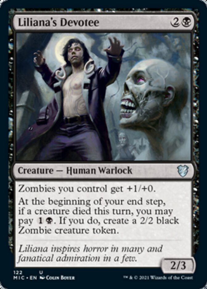 Liliana's Devotee [Innistrad: Midnight Hunt Commander] - Card Brawlers