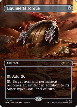 Liquimetal Torque (SLD-2559) - Secret Lair Drop Series Foil - Card Brawlers