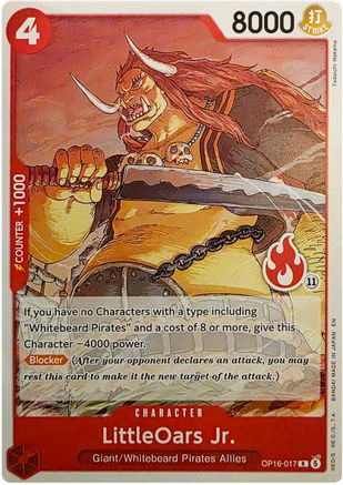 LittleOars Jr. (Ace Deck) (OP16-017) - Set Sail Deck Set - Card Brawlers