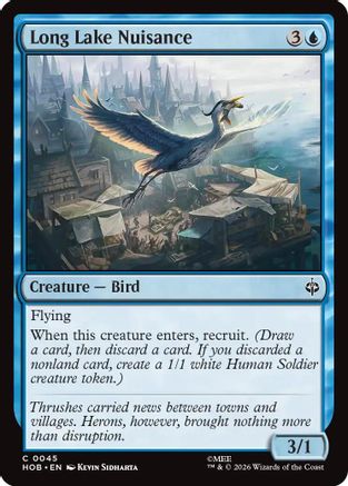Long Lake Nuisance (HOB-045) - The Hobbit Foil - Card Brawlers