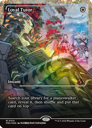 Loyal Tutor (Showcase) (Fracture Foil) (FRA-414) - Reality Fracture Foil - Card Brawlers