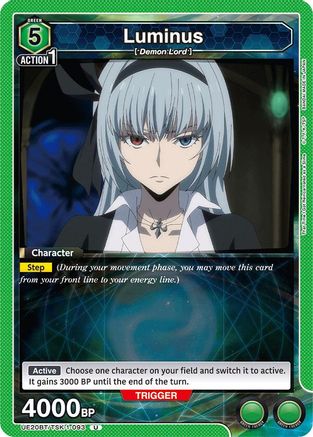 Luminus (093) (UE20BT/TSK-1-093) - UE20BT That Time I Got Reincarnated as a Slime - Card Brawlers