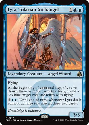 Lyra, Tolarian Archangel (FRA-217) - Reality Fracture - Card Brawlers