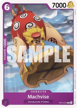 Machvise (OP14-073) - The Azure Sea's Seven - Card Brawlers