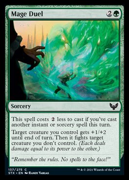 Mage Duel [Strixhaven: School of Mages] - Card Brawlers