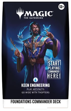 Magic: The Gathering - Foundations - Commander Deck - Keen Engineering - Card Brawlers