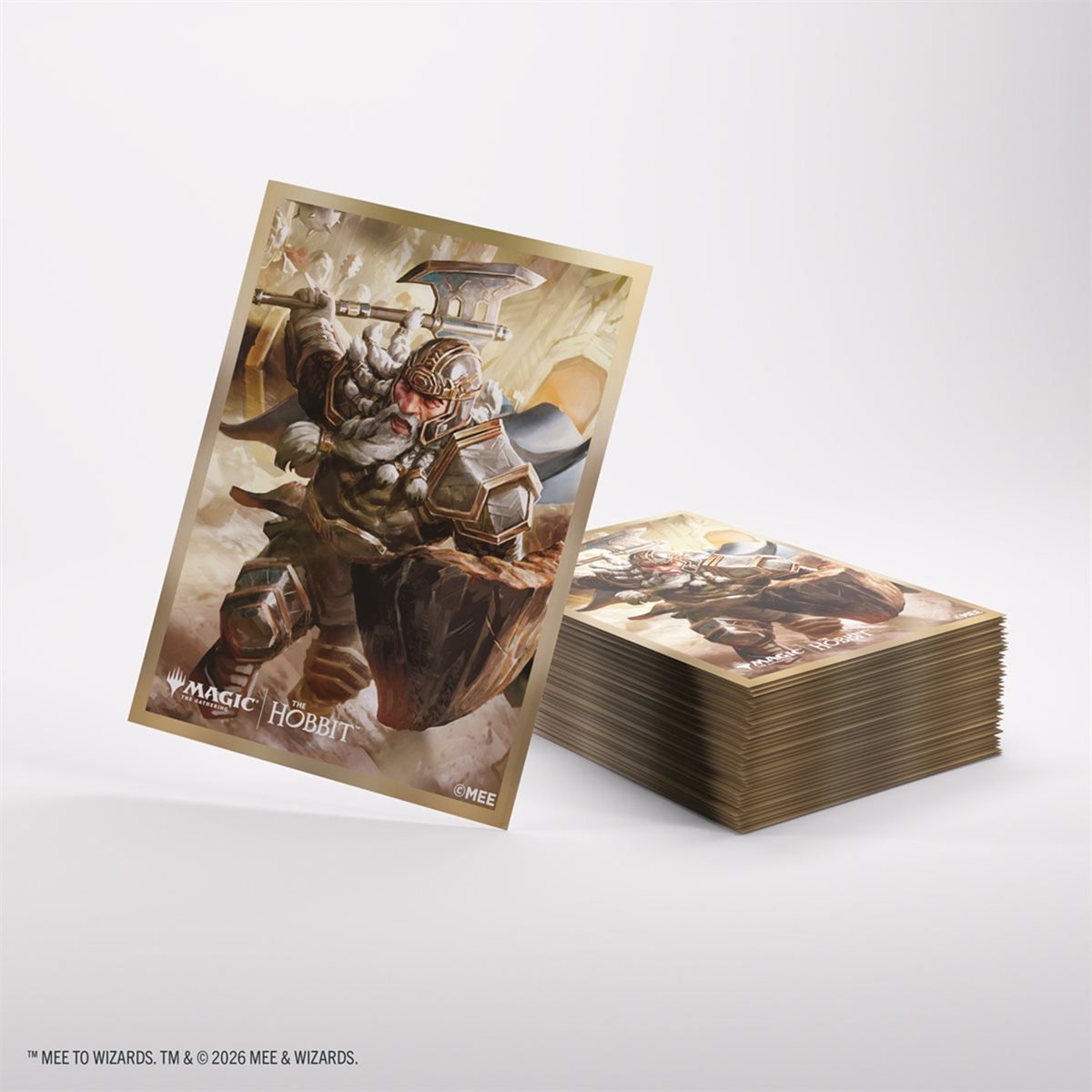 Magic: The Gathering - The Hobbit Premium Art Sleeves - Thorin, Mountain-king - Card Brawlers