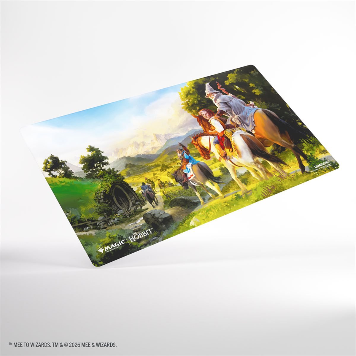 Magic the Gathering - The Hobbit - Prime Playmat - Leaving Hobbiton - Card Brawlers