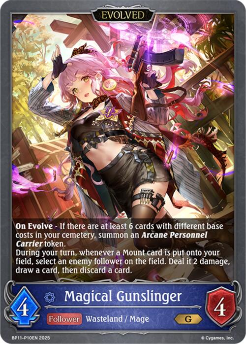 Magical Gunslinger (Evolved) - P10 (Foil) (BP11 - P10EN) [Bullet of Fate] - Card Brawlers