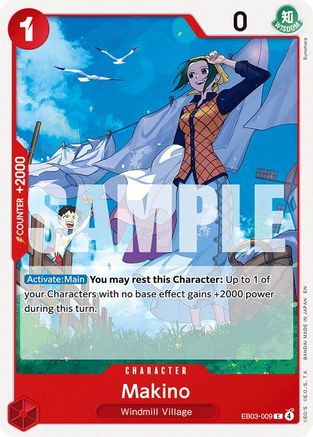 Makino (EB03-009) - Extra Booster: One Piece Heroines Edition - Card Brawlers