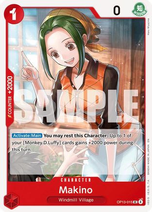 Makino (OP13-015) - Carrying On His Will - Card Brawlers