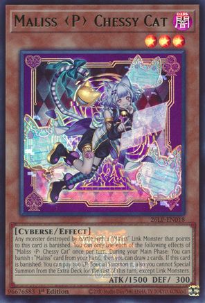 Maliss P Chessy Cat (Emblazoned) (26LP-EN018) - Limited Pack World Championship 2026 1st Edition - Card Brawlers