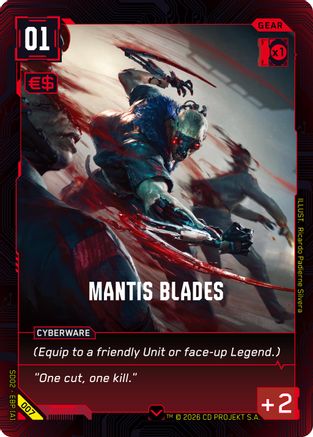 Mantis Blades (007) - Embracing Power Retail Starter Deck - Card Brawlers