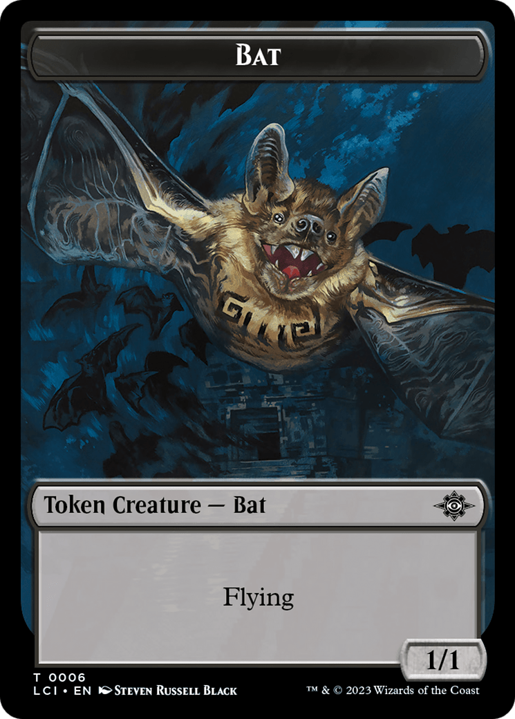 Map // Bat Double - Sided Token [The Lost Caverns of Ixalan Tokens] - Card Brawlers