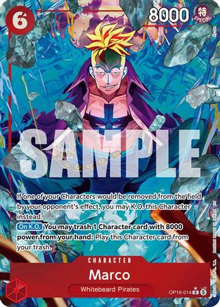 Marco (Alternate Art) (OP16-014) - The Time of Battle Foil - Card Brawlers