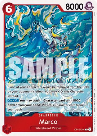 Marco (OP16-014) - The Time of Battle Foil - Card Brawlers