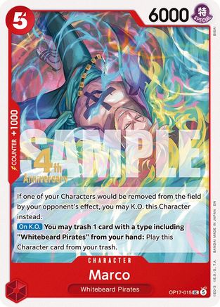Marco (OP17-015) - The World's Strongest Warriors Release Event Cards - Card Brawlers