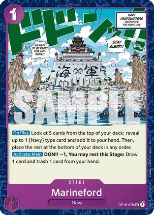 Marineford (OP16-078) - The Time of Battle - Card Brawlers