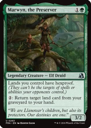 Marwyn, the Preserver (FRA-263) - Reality Fracture Foil - Card Brawlers