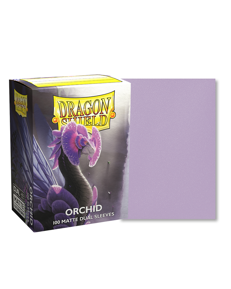 Dragon Shield Matte Dual Sleeves - Orchid ‘Emme’ 100 ct - Card Brawlers | Quebec | Canada | Yu-Gi-Oh!