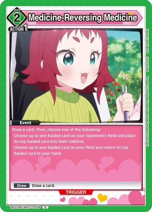 Medicine-Reversing Medicine (UE21BT/RLY-1-076) - UE21BT The 100 Girlfriends Who Really Really Really Really REALLY Love You - Card Brawlers