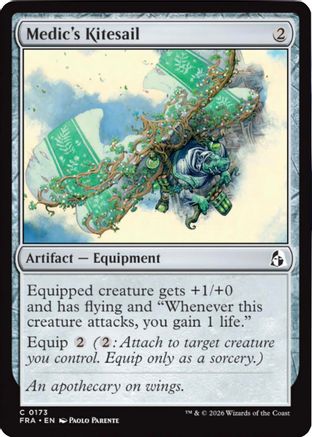 Medic's Kitesail (FRA-173) - Reality Fracture - Card Brawlers