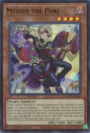 Medius the Pure (MAMO-EN063) - Magnificent Monsters 1st Edition - Card Brawlers
