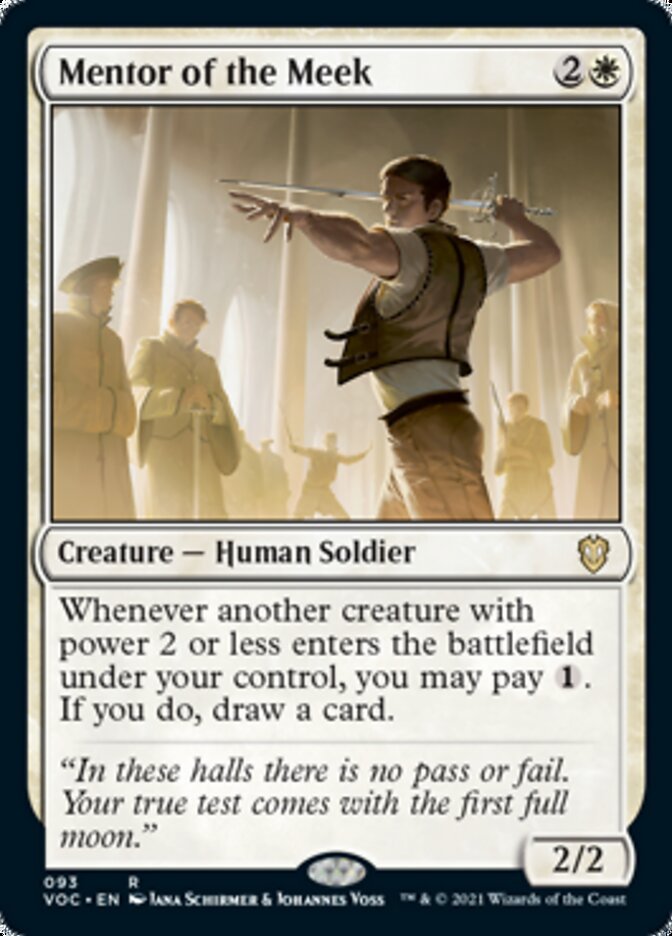 Mentor of the Meek [Innistrad: Crimson Vow Commander] - Card Brawlers