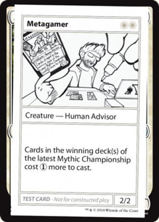 Metagamer (2021 Edition) [Mystery Booster Playtest Cards] - Card Brawlers